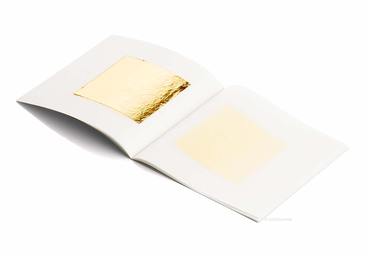 6 Pack: Gold Leaf Pack by ArtMinds, Size: 5.5” x 5.5”