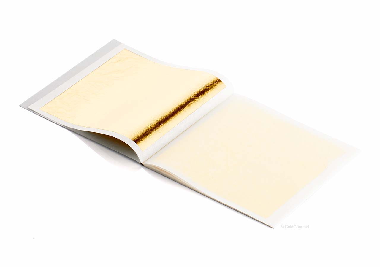 Gold Leaf Patent 23kt: 25 sheets – Pacific Gourmet
